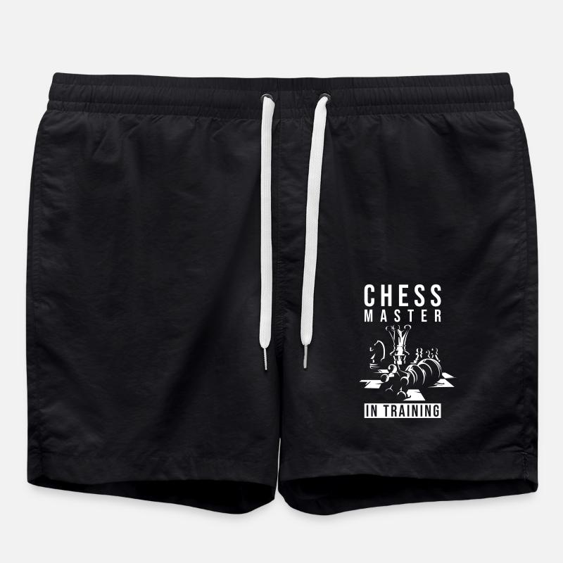 Échecs d’échecs Cadeau - Short de bain - noir