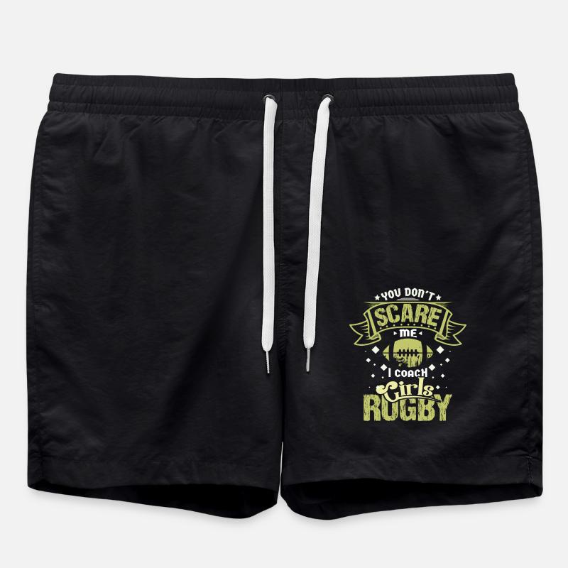 Rugby coach - Badeshorts - Schwarz