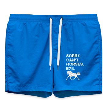 Drôle de cheval cavalière - Short de bain - cobalt blue - Devant