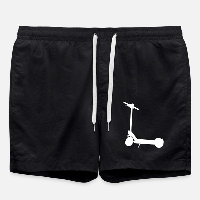 E Scooter Scooter Électrique - Short de bain - noir