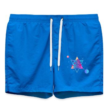Champignon Vaporwave - Short de bain - cobalt blue - Devant