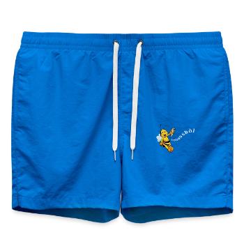 Comic Bee avec corne à boire - Skal - Short de bain - cobalt blue - Devant
