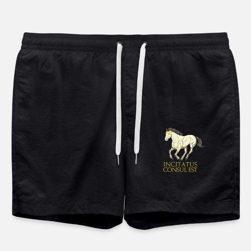 Incitatus Consul Est - Incitatus - Short de bain - noir