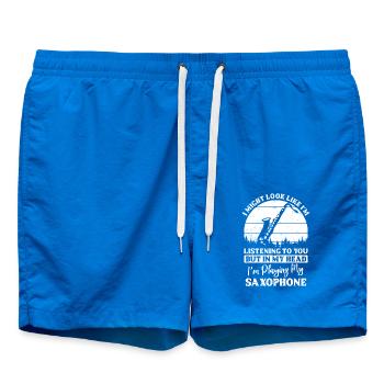 Saxophone - Short de bain - cobalt blue - Devant