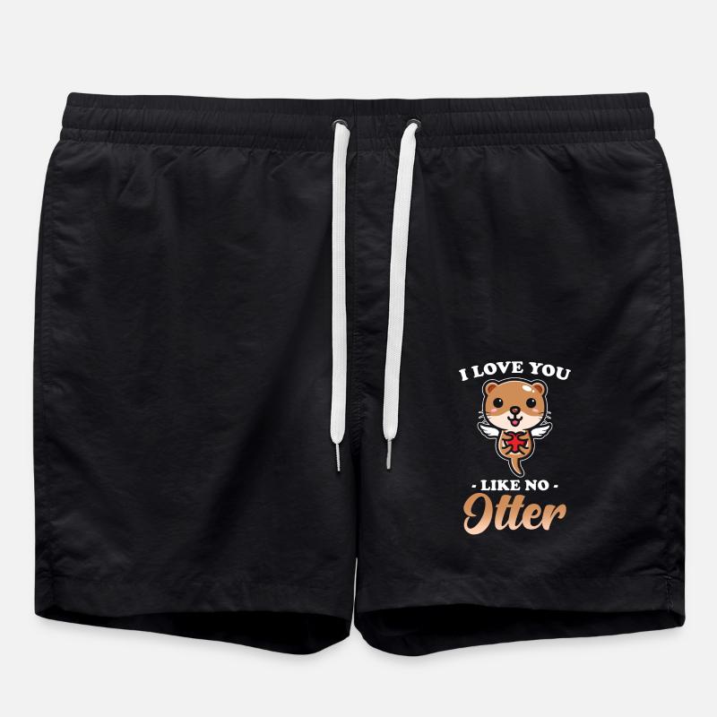 Otter - Badeshorts - Schwarz