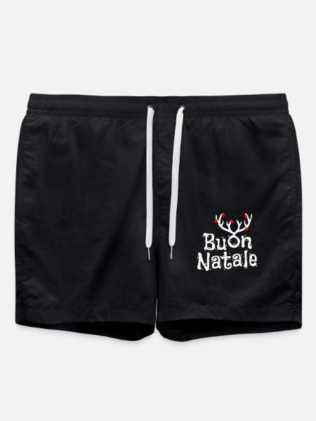 Buon Natale - Swim Trunks - black