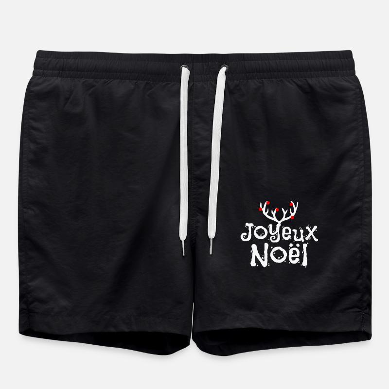 Joyeux Noel - Swim Trunks - black
