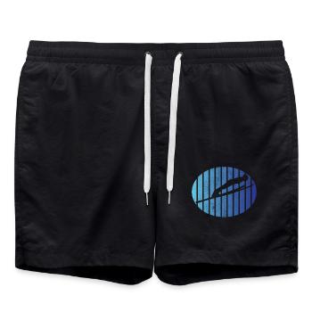 Sauteur à ski Saut à ski Sports d’hiver Vol à ski Ski - Short de bain - noir - Devant - AI Model Male 185 light (185cm)