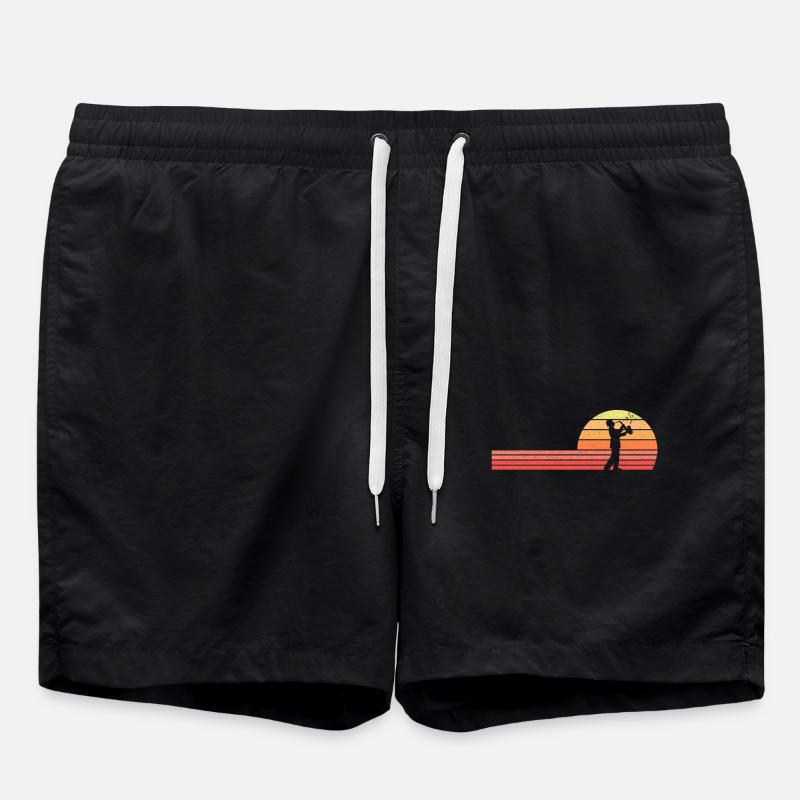 Jazz Rétro - Short de bain - noir