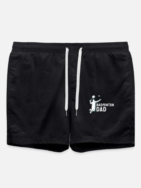 Badminton Badminton Dad - Swim Trunks - black