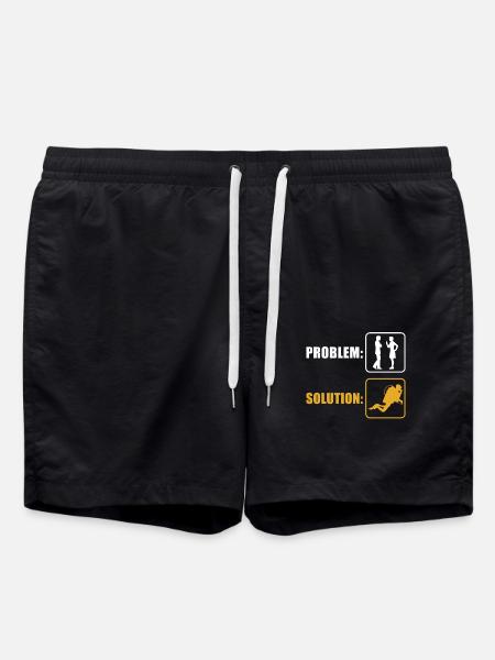 Diver - Swim Trunks - black