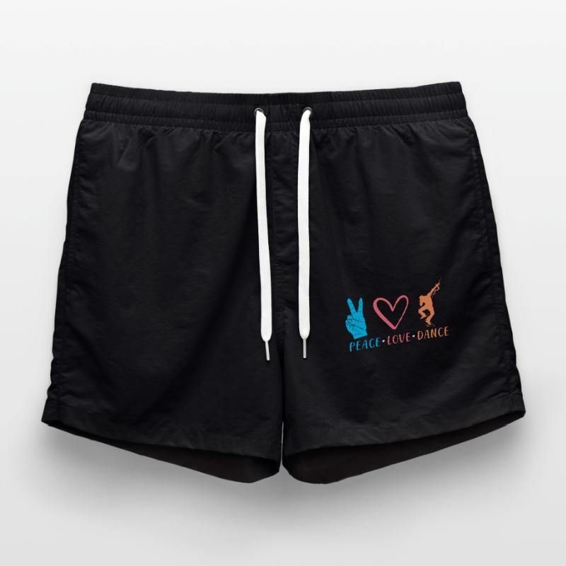 Dancing Dancer Gift Swim Trunks