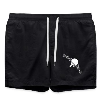 Tennis de table tennis de table bat Joueur de tennis de table - Short de bain - noir - Devant - AI Model Male 185 light (185cm)
