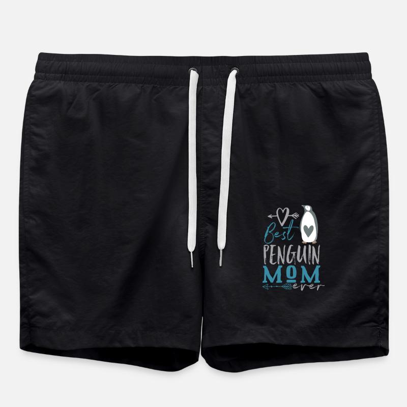 Pingouin Meilleur Pingouin Mama - Short de bain - noir
