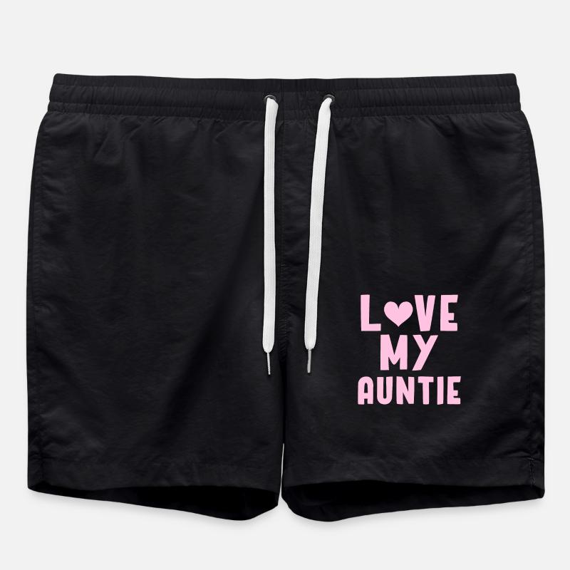 Auntie - Badeshorts - Schwarz