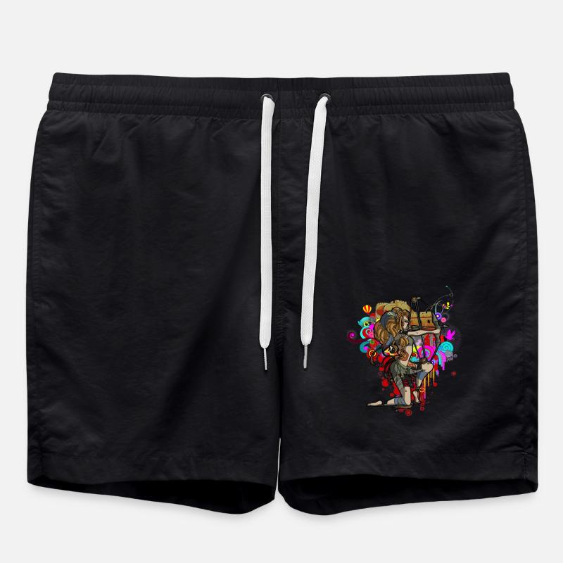 Archerie - Short de bain - noir