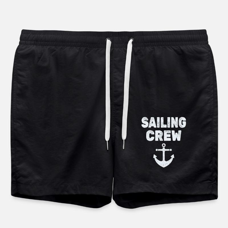 Segeln Sailing crew - Badeshorts - Schwarz