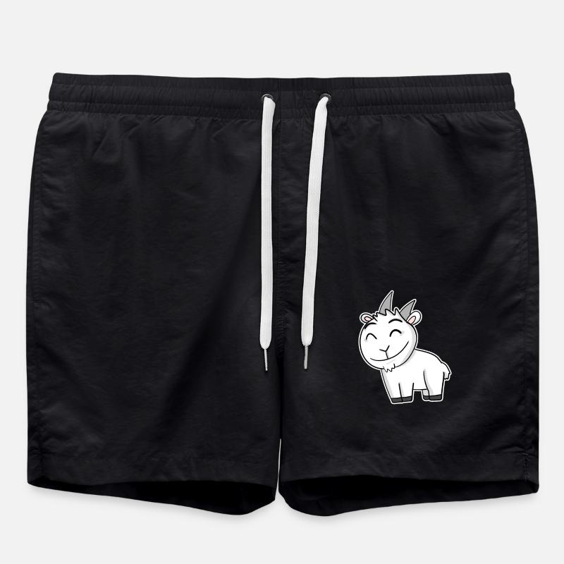 Bouc de chèvre - Short de bain - noir