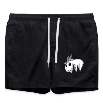 Chèvre Chèvre Buck - Short de bain - noir - Devant - AI Model Male 185 light (185cm)