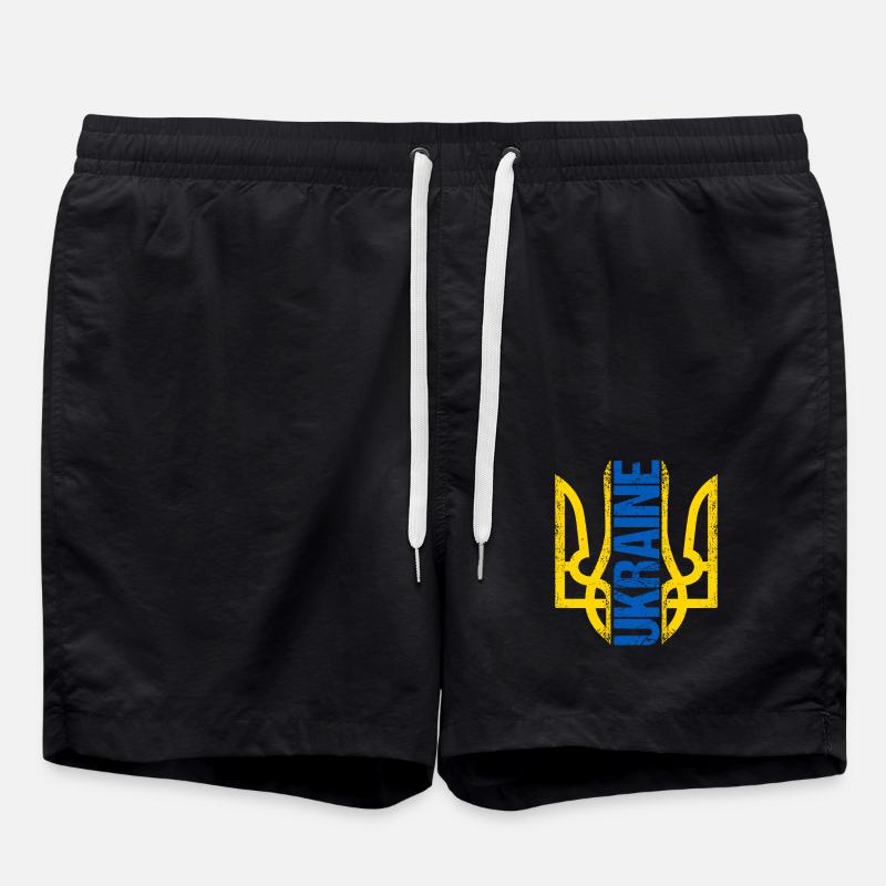 Cadeaux du peuple ukrainien - Short de bain - noir