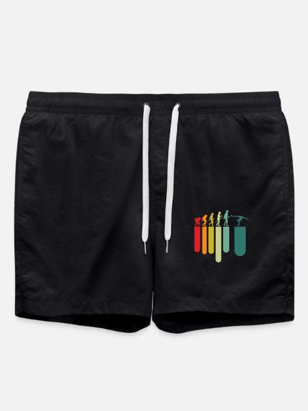 Gymnastik Evolution - Badeshorts - Schwarz