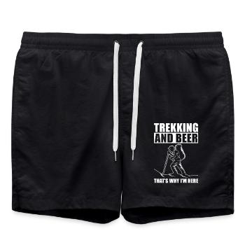 Trekking - Swim Trunks - black - Front - AI Model Male 185 light (185cm)