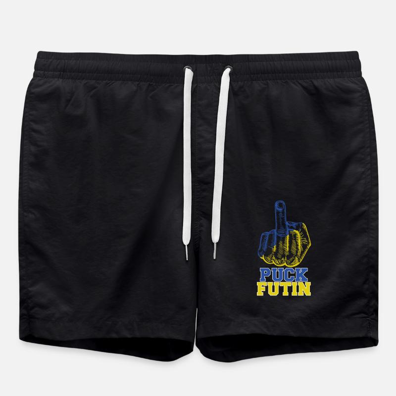 Puck Futin - Short de bain - noir
