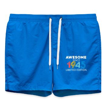 Fantastisch seit 1945 - Jahrgang 1945 - Badeshorts - Cobalt blue - Vorne