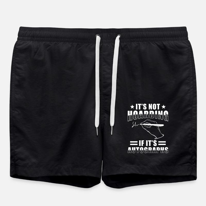 Autograph hunter - Swim Trunks - black