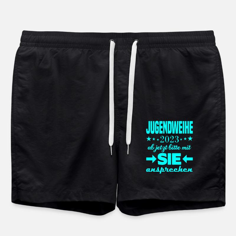 Jugendweihe 2023 - Badeshorts - Schwarz