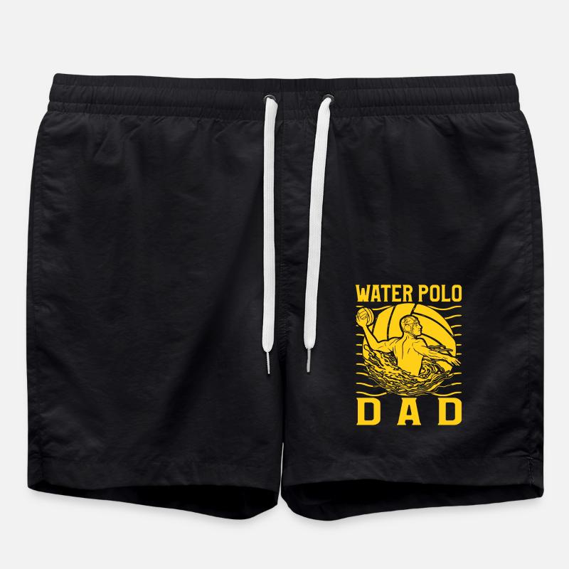Water Polo Papa - Short de bain - noir