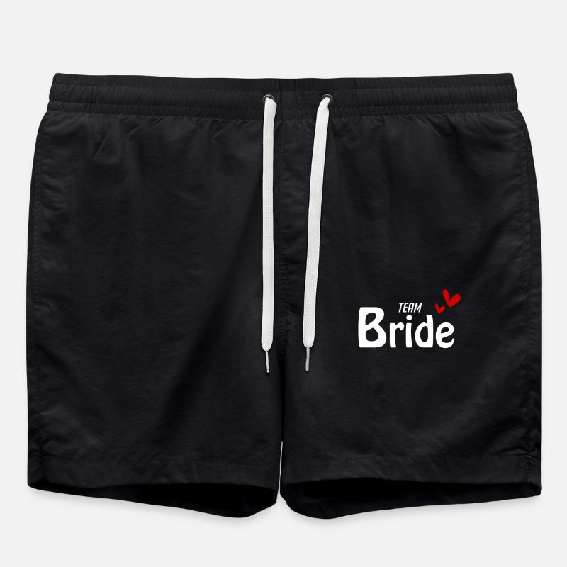 Team Bride - Swim Trunks - black