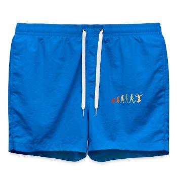 Evolution Badminton Geschenk für Badminton Spieler - Badeshorts - Cobalt blue - Vorne
