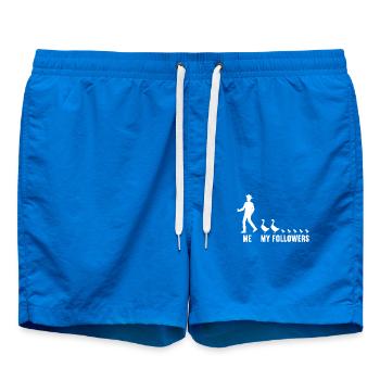 Moi et mes disciples éleveuses oies d’oie - Short de bain - cobalt blue - Devant