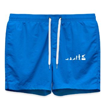 Du Bébé À L'enfant Au Joueur De Parkour - Short de bain - cobalt blue - Devant