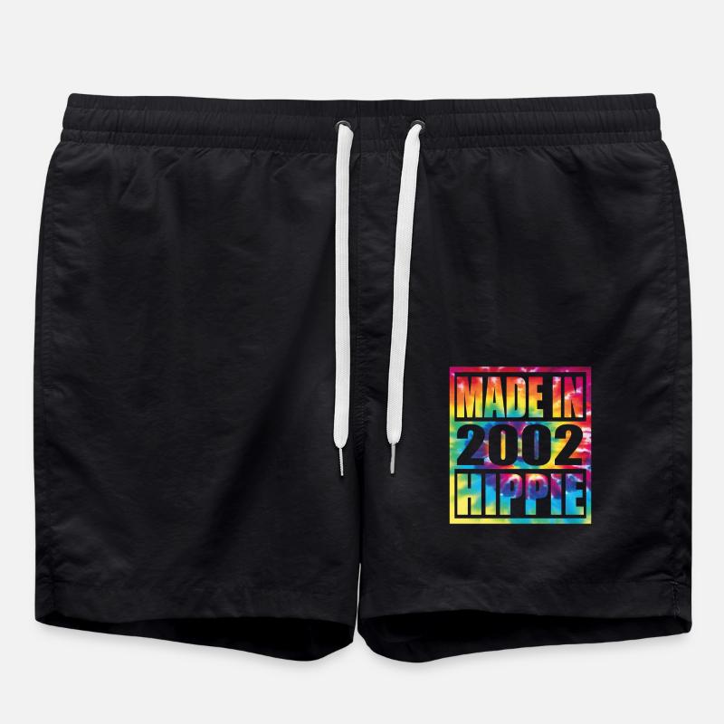Hippie Birthday 2002 - Swim Trunks - black
