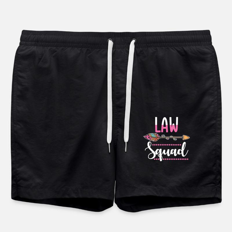 attorney group - Swim Trunks - black