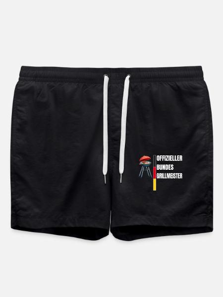 Official Federal GrillMaster Grill & Barbecue - Swim Trunks - black