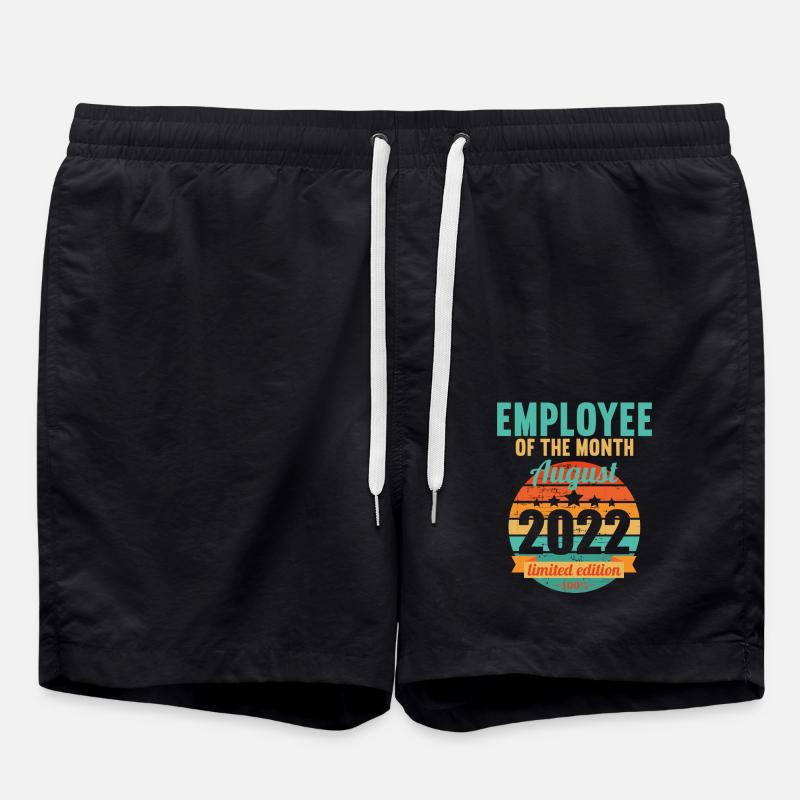 Employé du mois d’août 2022 - Short de bain - noir