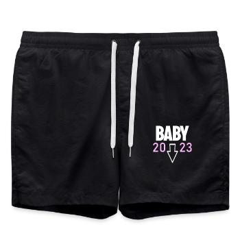 Bébé Fille 2023 Fille - Short de bain - noir - Devant - AI Model Male 185 light (185cm)