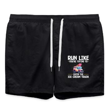 Xxxx Runner Marathon Clothing - Swim Trunks - black - Front - AI Model Male 185 light (185cm)
