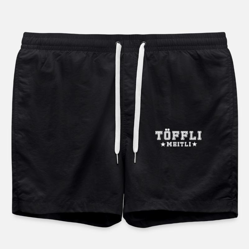 Töfflimeitl - Badeshorts - Schwarz