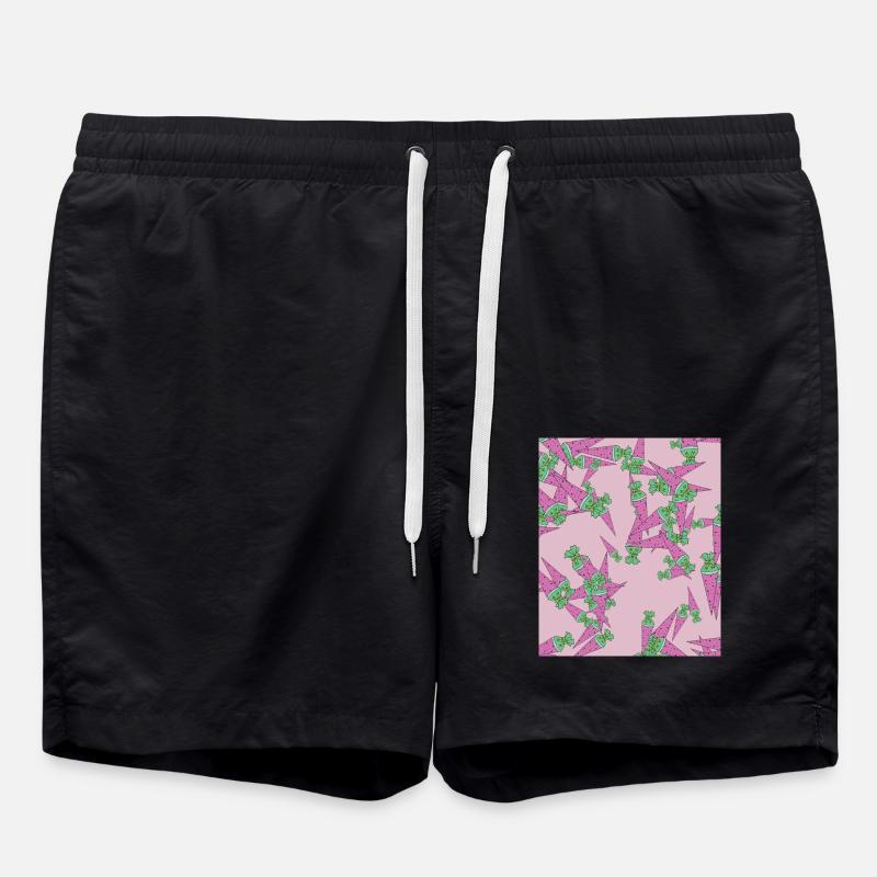 Zuckertüte - Badeshorts - Schwarz