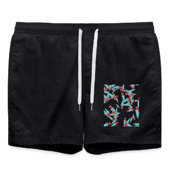 School Bag Enrollment Gift - Swim Trunks - black - Front - AI Model Male 185 light (185cm)