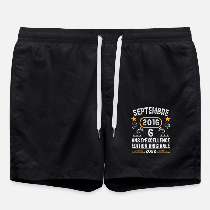 septembre 2016 6 ans - Short de bain - noir