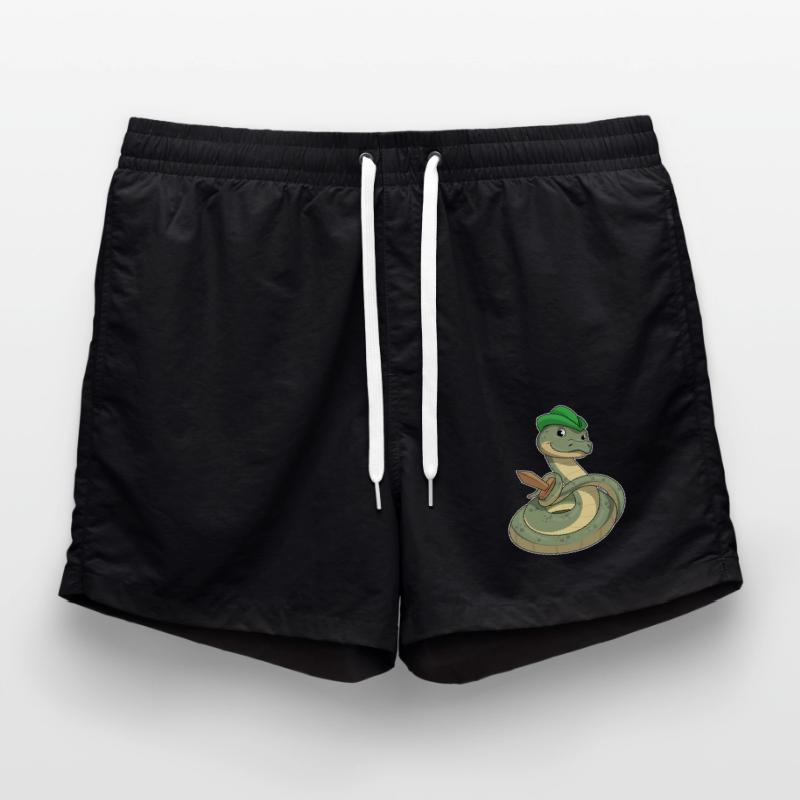 Serpent avec épée Short de bain