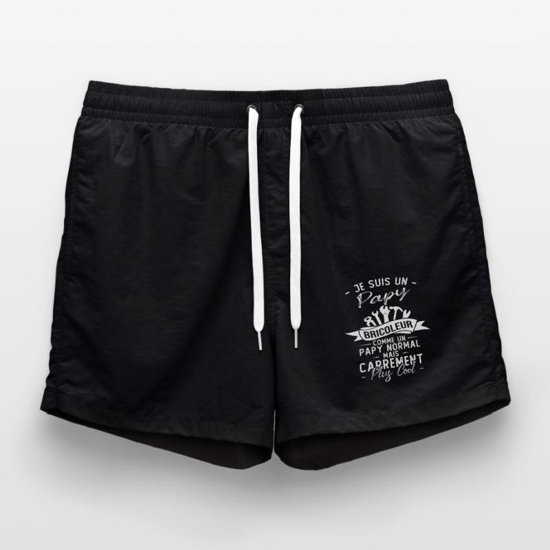 Papy bricoleur comme un papy normal Short de bain