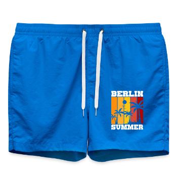 Berlin Summer - Badeshorts - Cobalt blue - Vorne