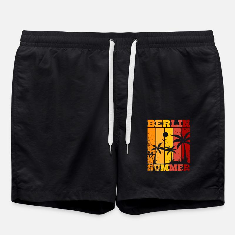 Berlin Été - Short de bain - noir