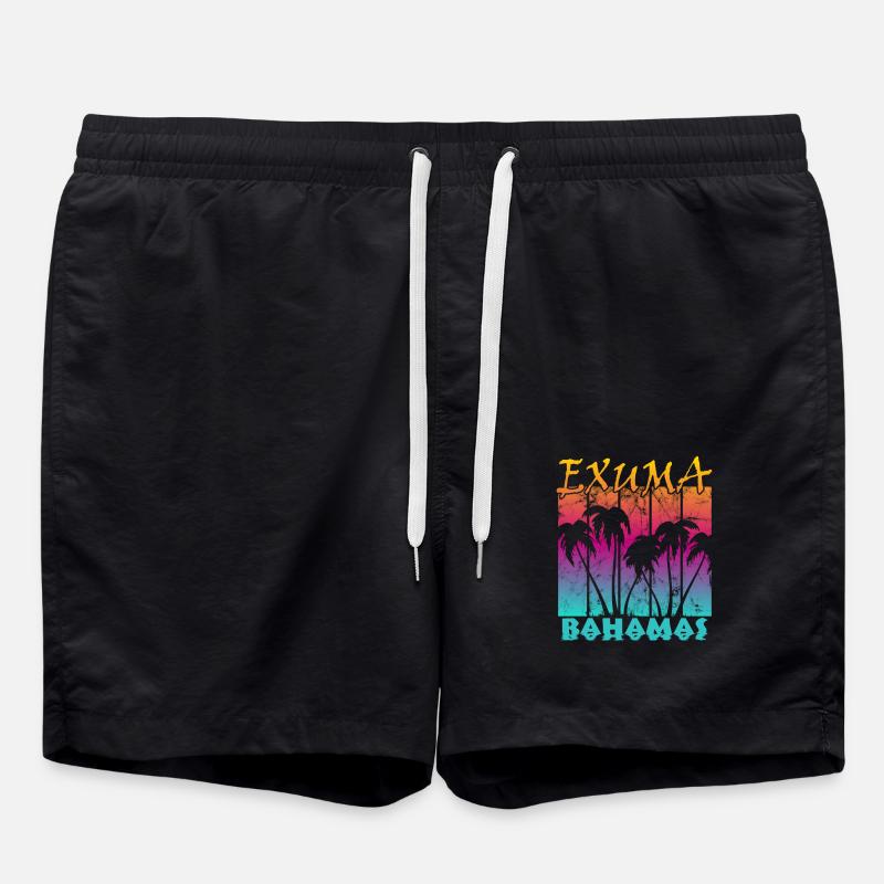 Exuma Bahamas - Short de bain - noir